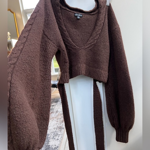 For Love & Lemons Amelia cropped sweater - Picture 4 of 8